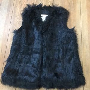 New! Faux Fur Vest